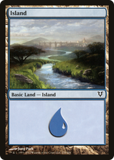 Ilha / Island - Magic: The Gathering - MoxLand